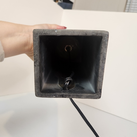 Braemar Pottery Coombs Vancouver Island Irridescent Cat Pottery Lamp Cats 1990s - Picture 9 of 13